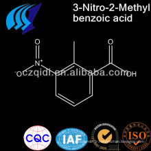 99% de poudre cristalline blanc cassé 3-Nitro-2-Methyl Benzoic Acid cas 1975-50-4